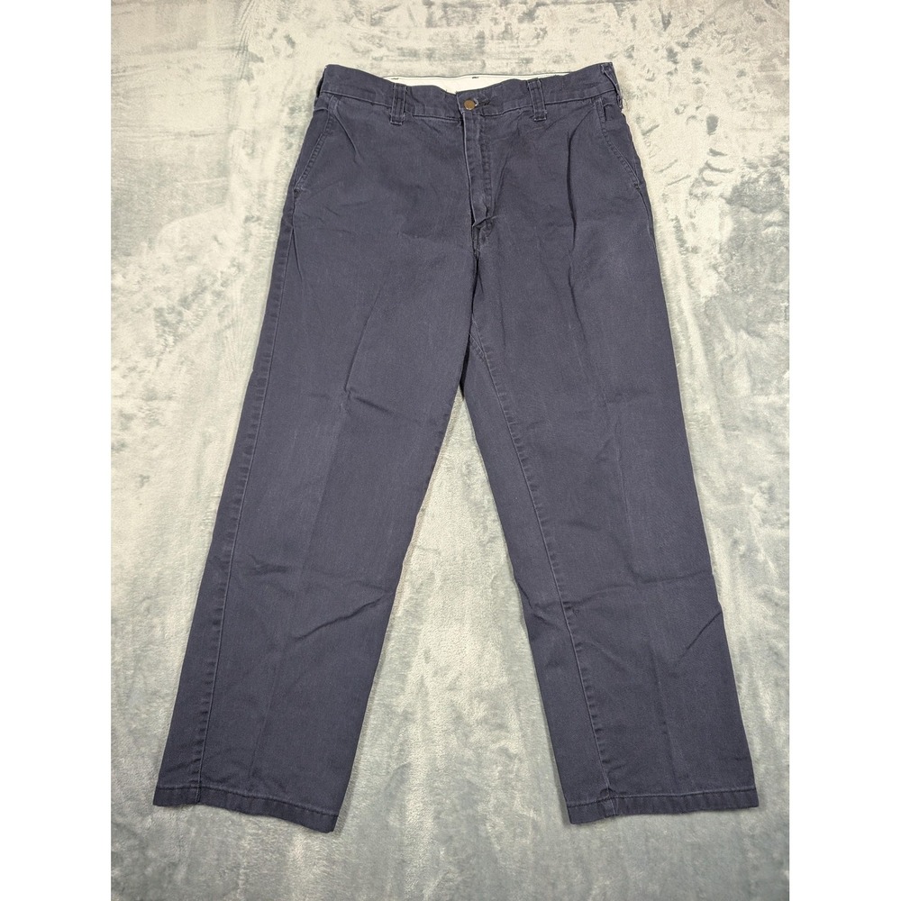 Workrite Work Pants Mens 36x30 Navy Blue FR Flame Resistant Indura Ultra Soft
